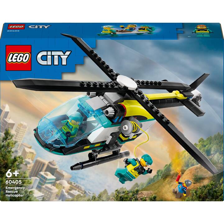 LEGO City L’hélicoptère des urgences (60405)