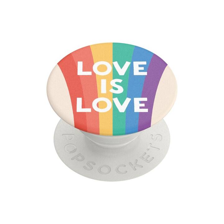 POPSOCKETS PopGrip Love is Love Supporto ditta (Multicolore)