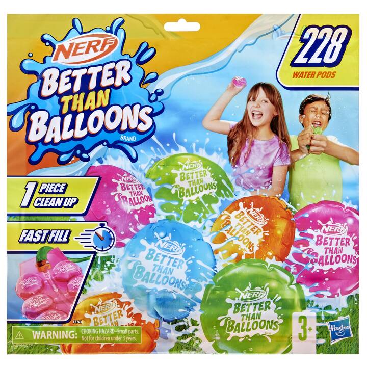 NERF Super Soaker Better Than Wasserballon