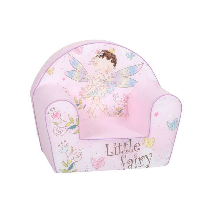 KNORRTOYS Fauteuil d'enfant Little Fairy (Multicolore, Rose)