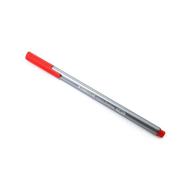 STAEDTLER Triplus 334 Traceur fin (Rouge, 1 pièce)