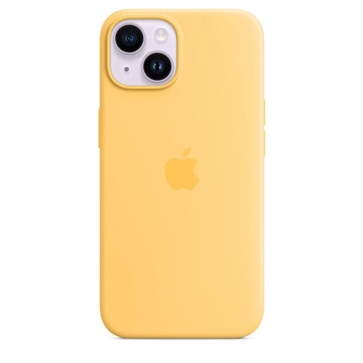 APPLE Backcover MagSafe (iPhone 14, Soleil pâle)