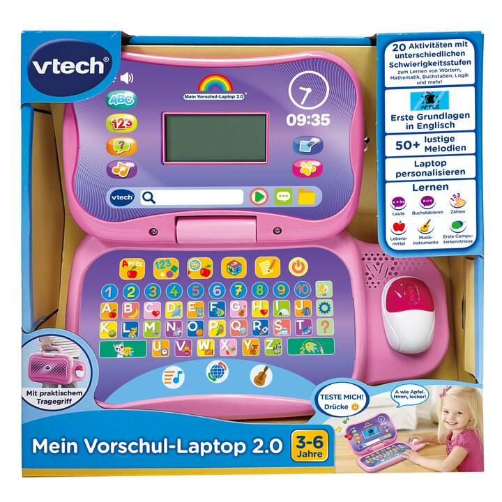 VTECH Lerncomputer Mein Vorschul-Laptop 2.0 (DE)