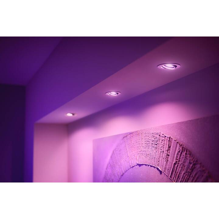 PHILIPS HUE Einbauspots White & Color Ambiance Centura 3x (5.7 W)