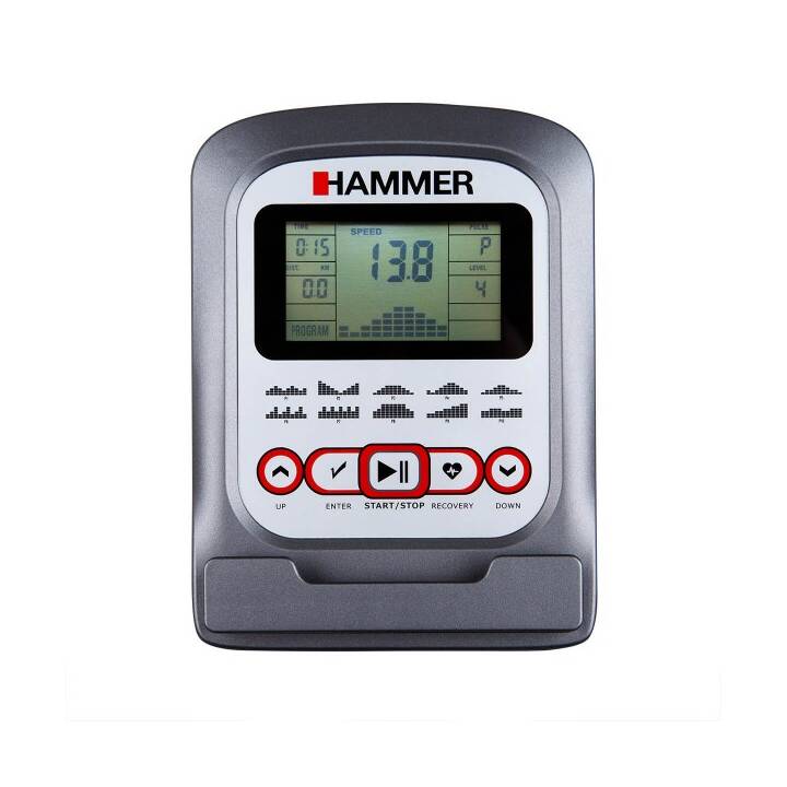 HAMMER Liegeergometer Cleverfold RC5