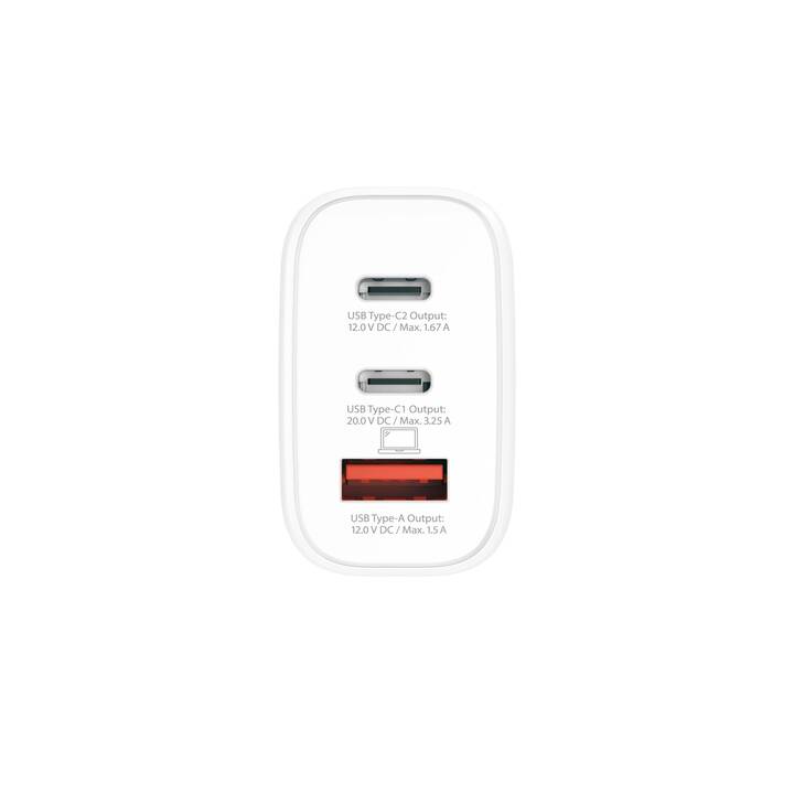 SKROSS GaN Caricabatteria da parete (USB-A, USB-C)