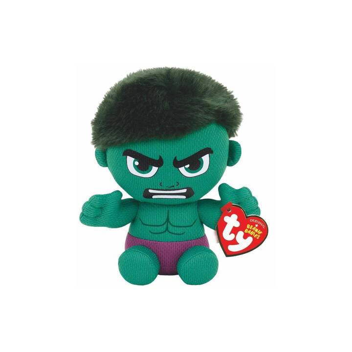 TY Marvel Hulk (20 cm, Grün)