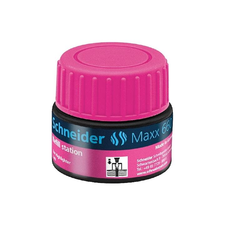 SCHNEIDER Encre Maxx 660 (Pink, 30 ml)