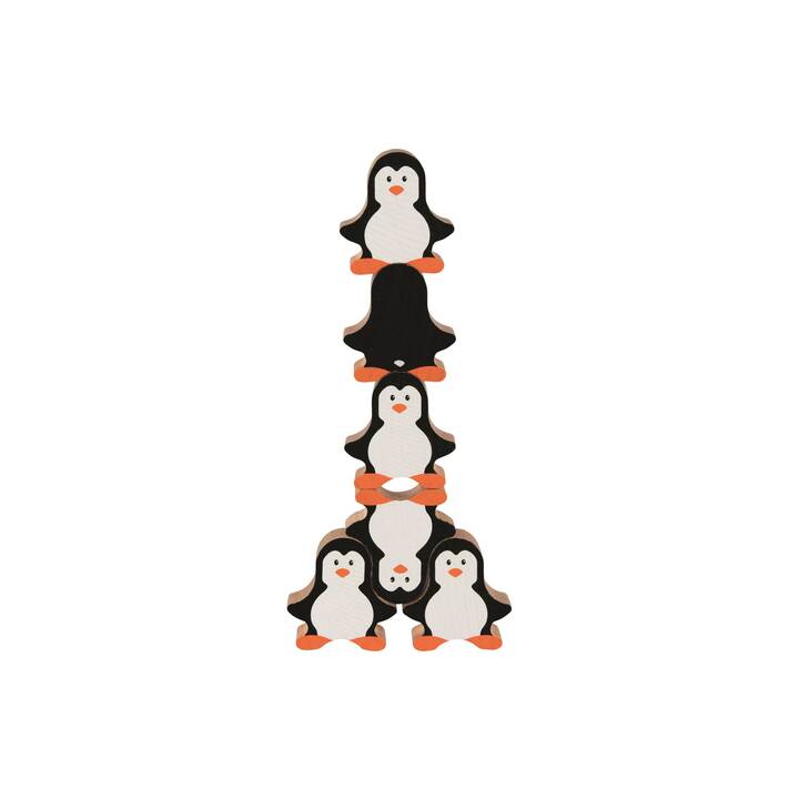 GOKI Briques en bois Pinguine