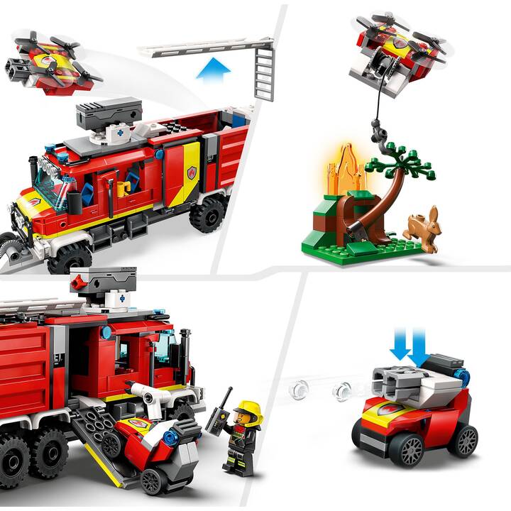 LEGO City Le Camion d’Intervention des Pompiers (60374)