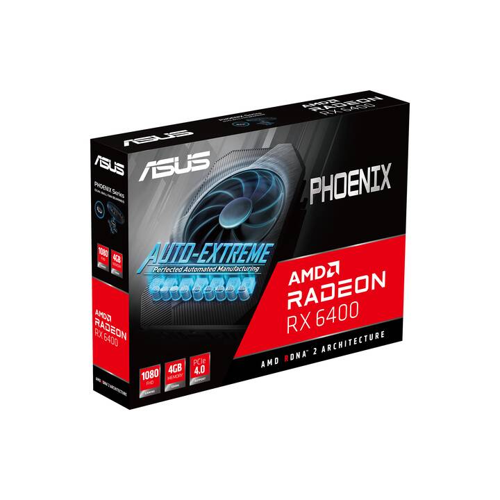 ASUS Phoenix AMD Radeon Radeon RX 6400 (4 Go)