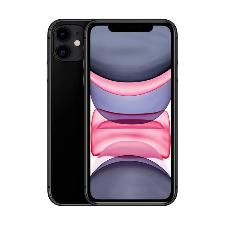 APPLE iPhone 11 (64 GB, 6.1", 12 MP, Noir)