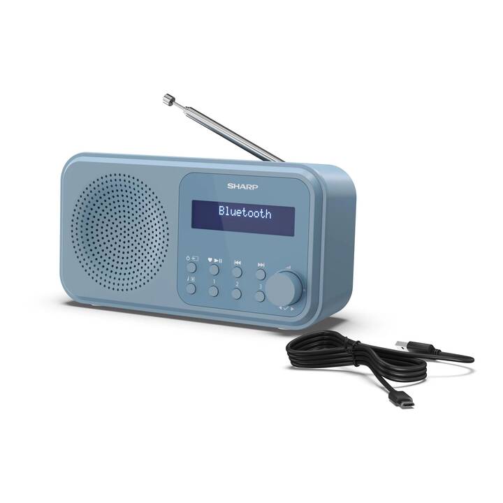 SHARP DR-P420 Digitalradio (Blau)