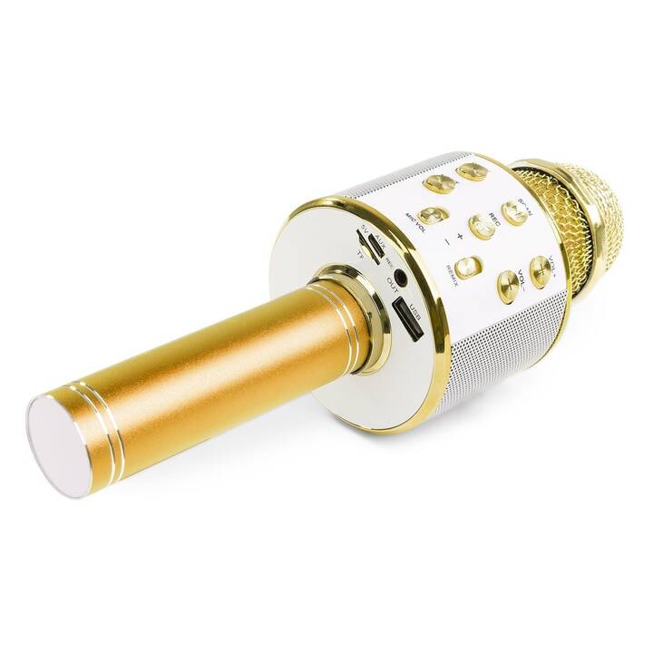 MAX KM15G Microfono da mano (Oro)