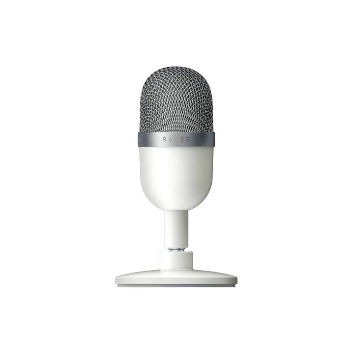 RAZER Seiren Mini Microfono da tavolo (Bianco)