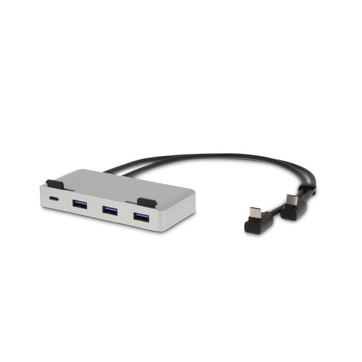 LMP Stazione d'aggancio Attach Dock Prostand 4K (HDMI, 3 x USB 3.0 di tipo C, USB 2.0 di tipo C)