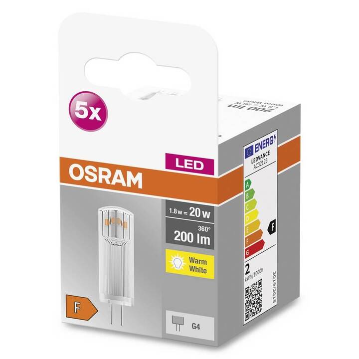 OSRAM Ampoule LED (G4, 1.8 W)