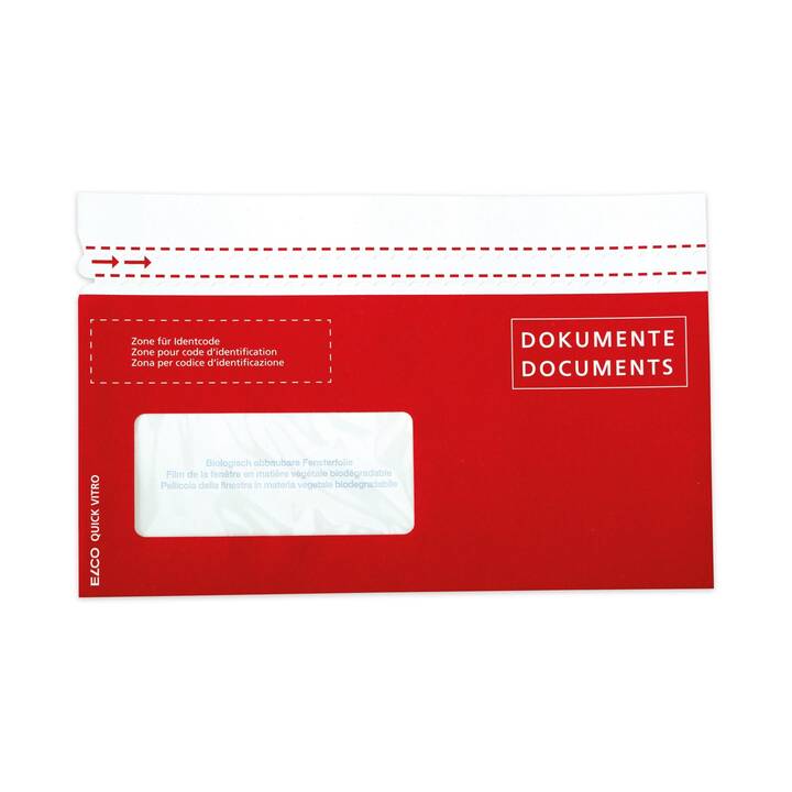 ELCO Busta postale (C5/6, Rosso, Bianco, 250 pezzo)