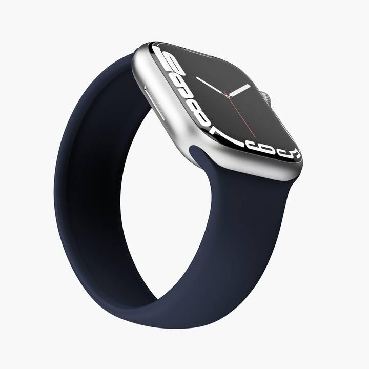 VONMÄHLEN Solo Loop Armband (Apple Watch Series 5 / Series 3 / Series 4 / Series 6, Dunkelblau)