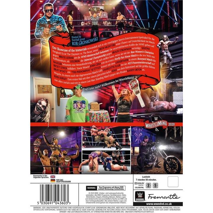 WWE: Wrestlemania 36 (DE, EN)