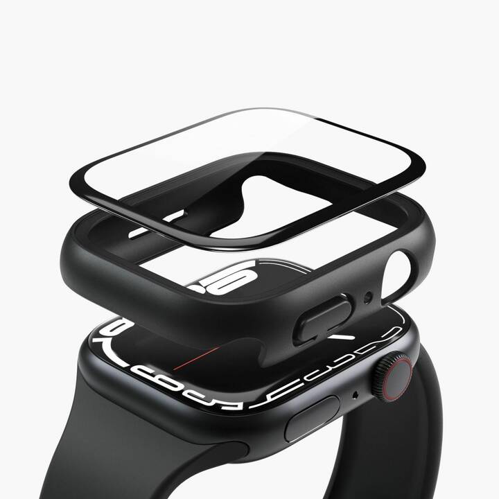 VONMÄHLEN Custodie (Apple Watch Series 8 / Series 9, Nero)