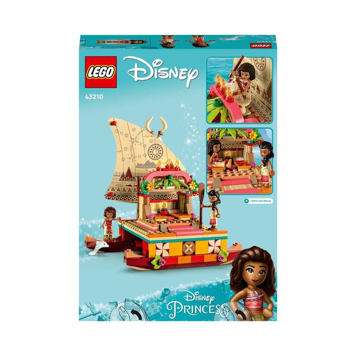 LEGO Disney Le Bateau d’Exploration de Vaiana (43210)
