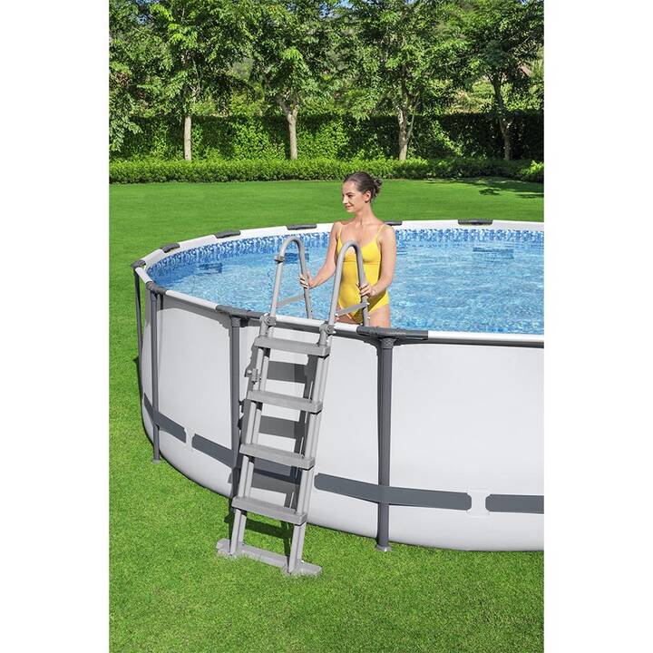 BESTWAY Piscina fuori terra con struttura tubolare in acciaio Steel Pro Max (366 cm x 122 cm)