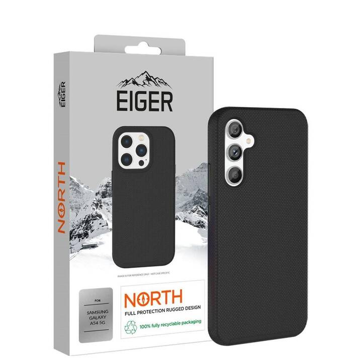 EIGER Backcover North (Galaxy A54 5G, Noir)