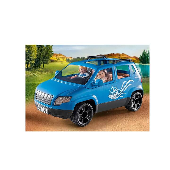 PLAYMOBIL Family Fun Roulotte avec voiture (71423)