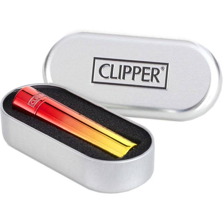 CLIPPER Briquet à gaz Sunset Gradient (Jaune, Rouge, 1 pièce)