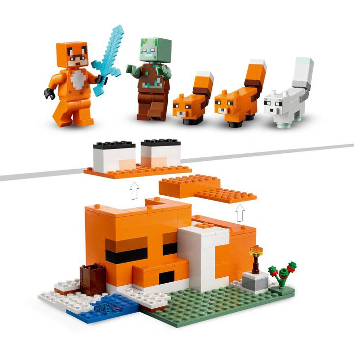 LEGO Minecraft Le refuge renard (21178)