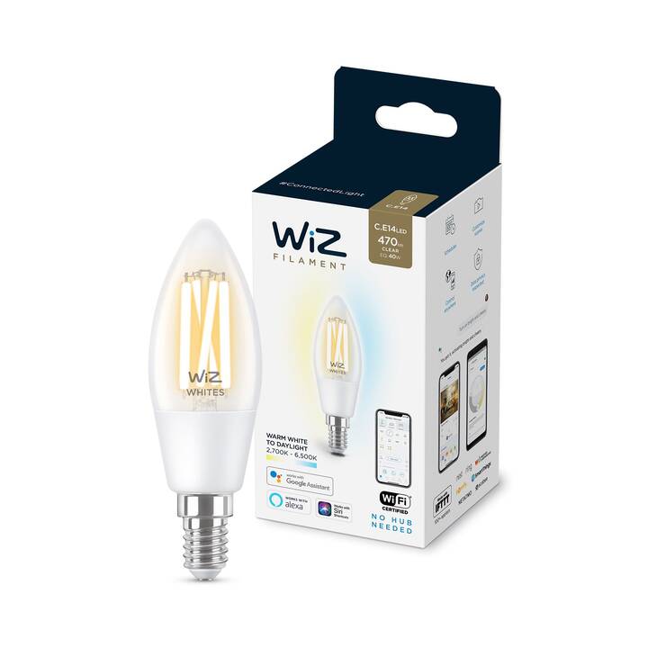 WIZ Ampoule LED B35  (E14, WLAN, 4.9 W)