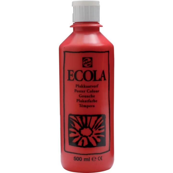 TALENS Peinture pour affiches Ecola (500 ml, Rouge)