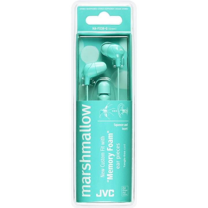 JVC HA-FX38 Marshmallow (Grün)
