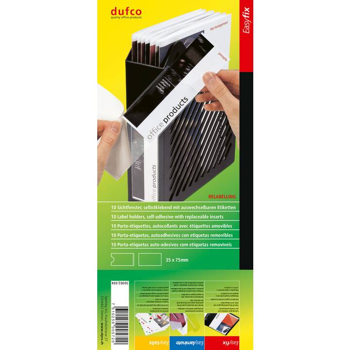 DUFCO Onglet EasyFix  (10 pièce)
