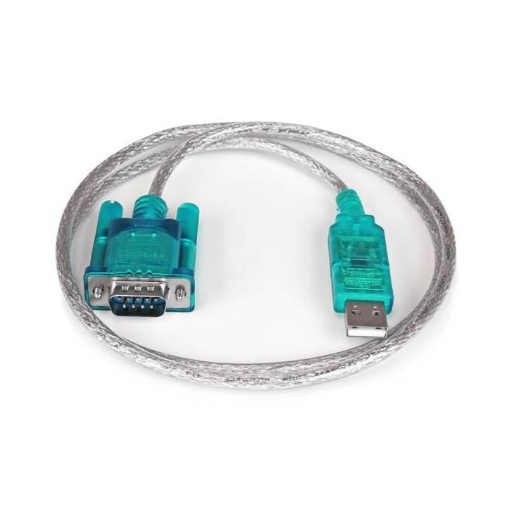 STARTECH.COM USB 2.0 auf Seriell Adapter Kabel  USB zu RS232 / DB9 Konverter 0,9m - Serieller Adapter
