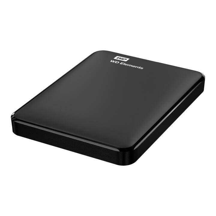 WD Elements Portable (USB Typ-A, 3 TB, Schwarz)