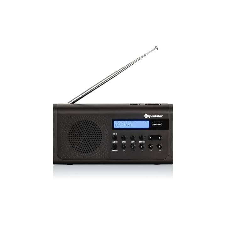 ROADSTAR TRA-300D+ Radio digitale (Nero)