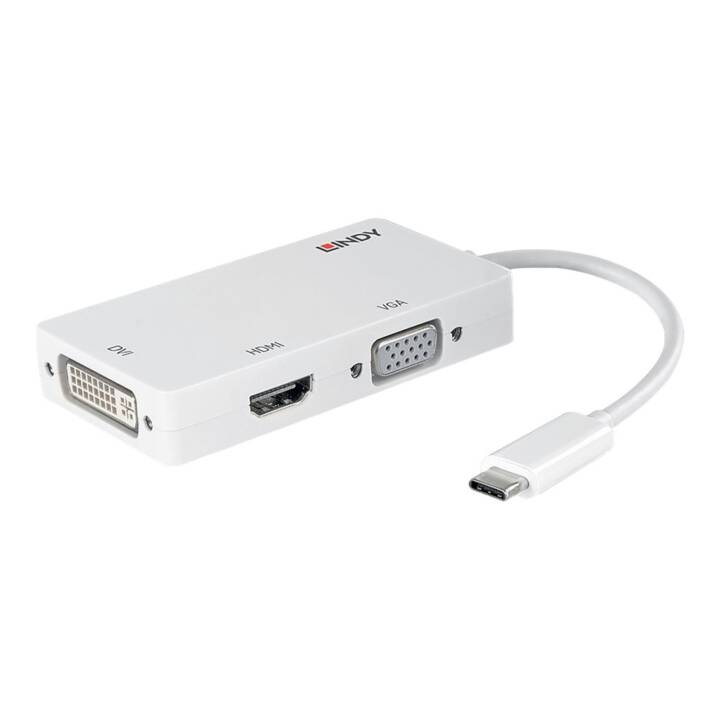 LINDY Video-Adapter (HDMI, DVI, VGA)