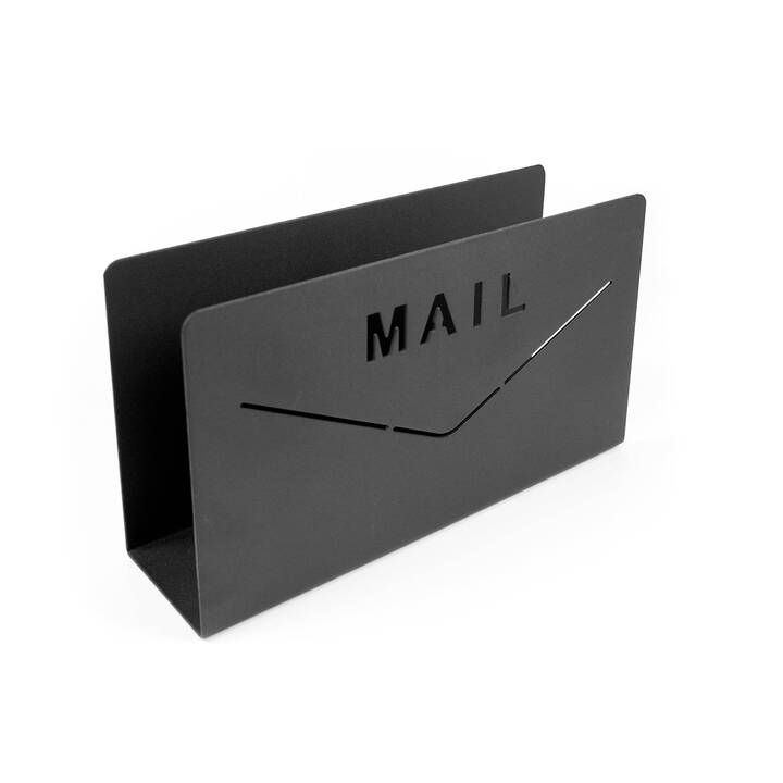 TRENDFORM Briefständer Mail (Schwarz)