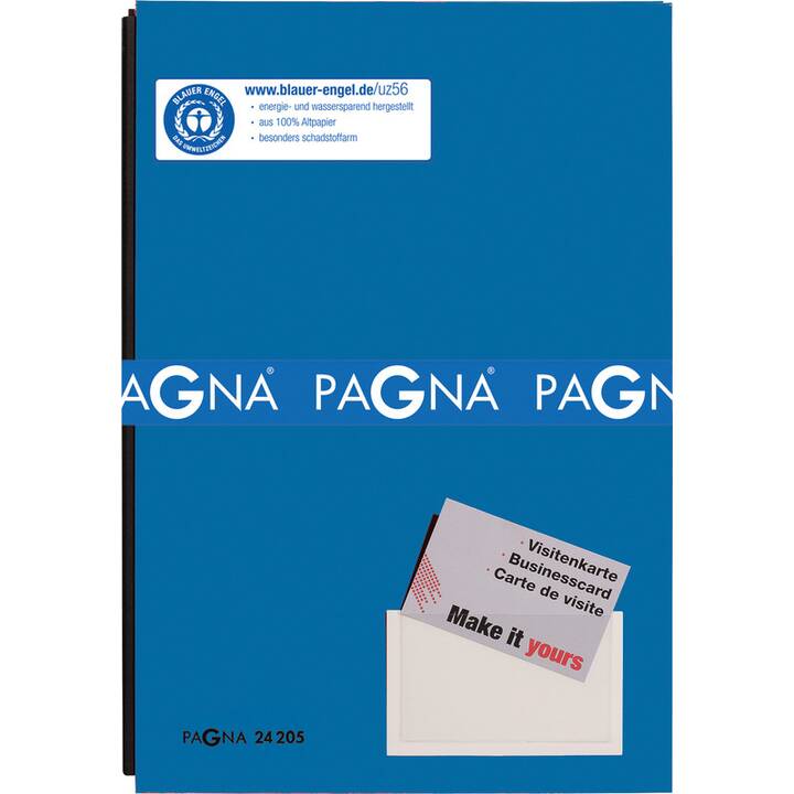 PAGNA Unterschriftenmappe (Blau, A4, 1 Stück)