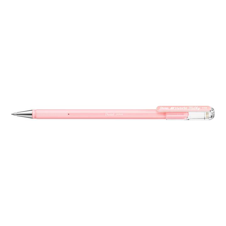 PENTEL Penna gel Hybrid Milky (Pink)