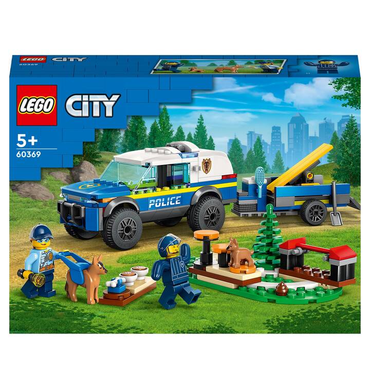 LEGO City Le Dressage des Chiens Policiers (60369)