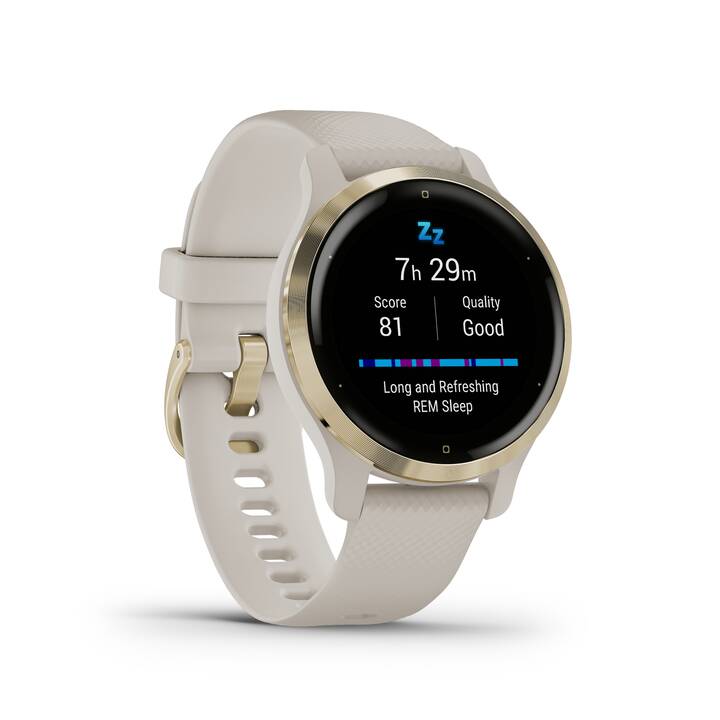 GARMIN Venu 2S (Taglia unica, Acciaio Inox)