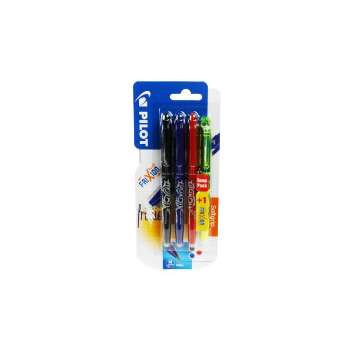 PILOT PEN Gel roller FriXion Ball + Light (Bleu, Noir, Vert, Rouge)