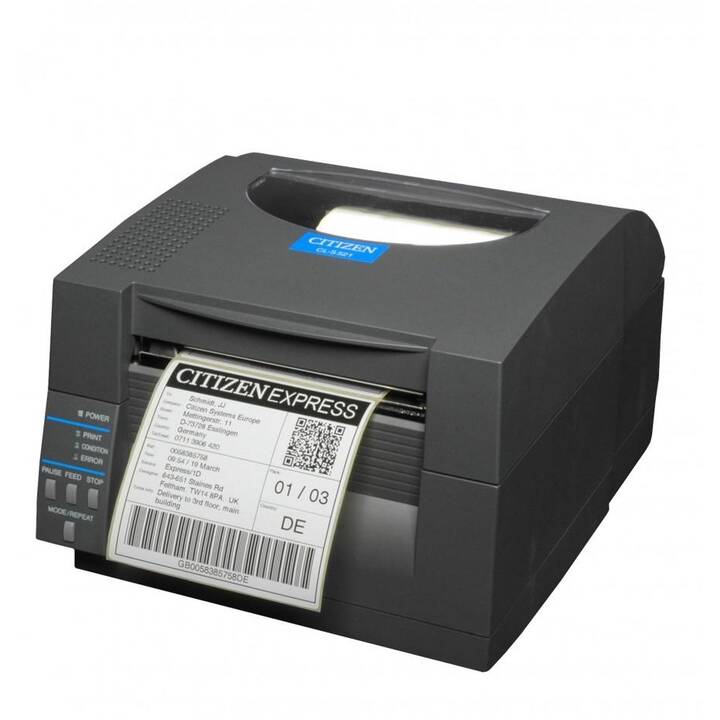 CITIZEN CL-S521II (Imprimante d'étiquettes, Thermique directe)