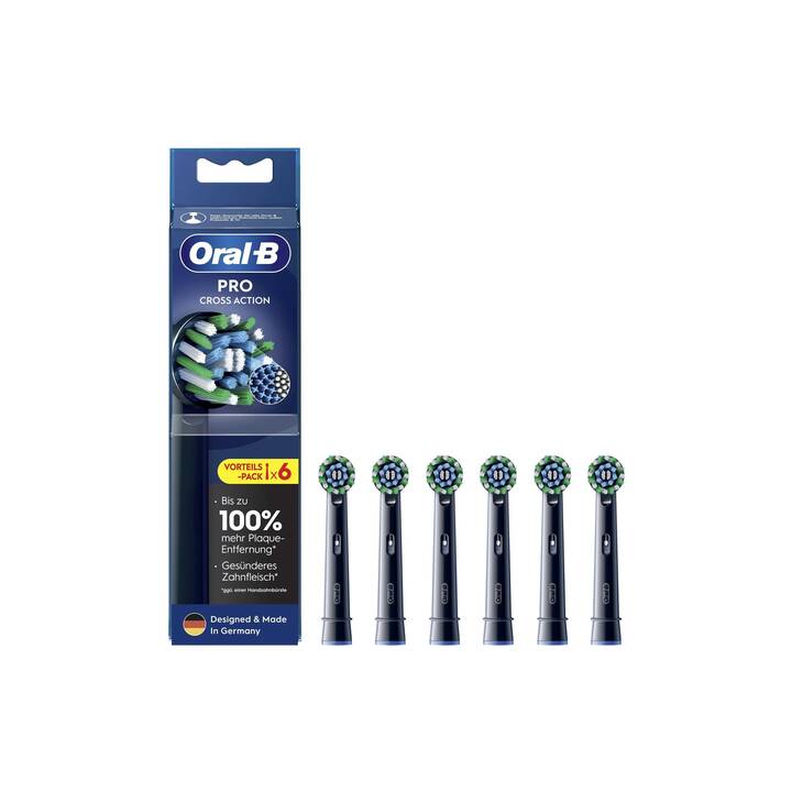 ORAL-B Tête de brossette CrossAction (6 pièce)