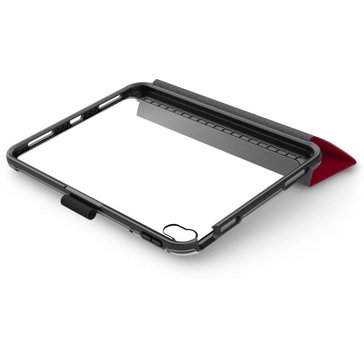 OTTERBOX Symmetry Housse (10.9", iPad (10. Gen. 2022), Transparent, Rouge)