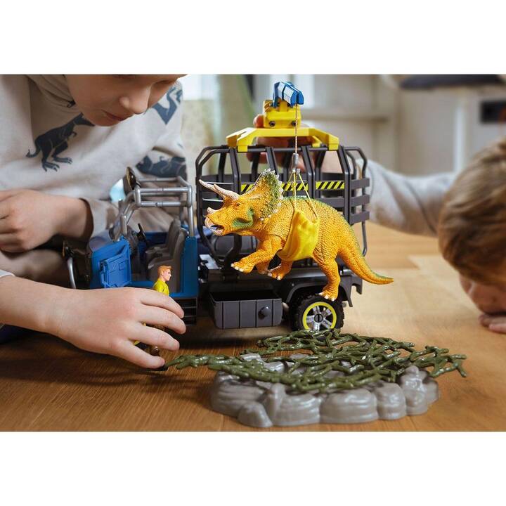 SCHLEICH Dinosaurs Truck Mission Set de figurines de jeu