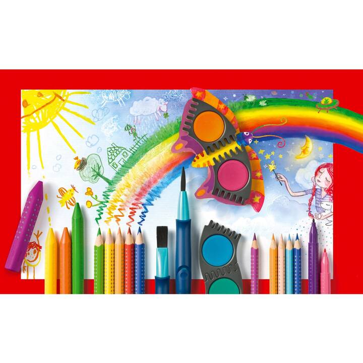 Maped Joustra Mal- & Stickerbuch – 5 A5-Malvorlagen + 1000 Aufkleber, Made In France |
 Kreativset Kinder